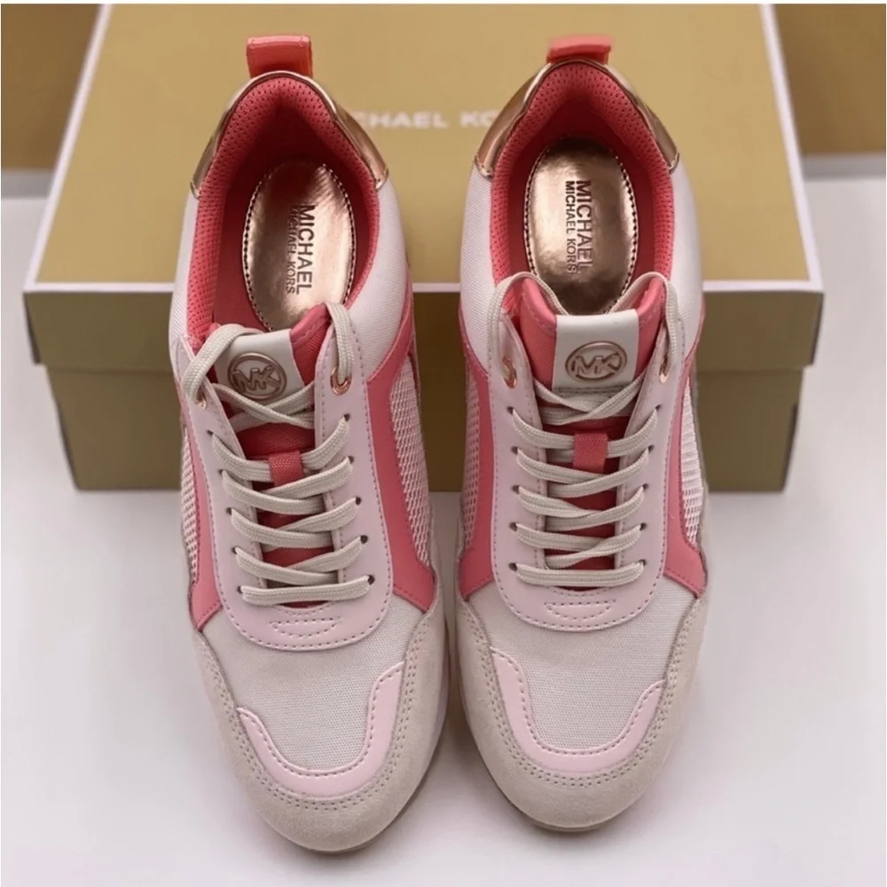 Michael Kors Wilma Trainer Sneakers Grapefruit